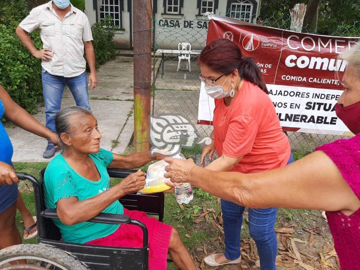 Llega el comedor comunitario a los ejidos Rincón Grande y Cangrejera Uno