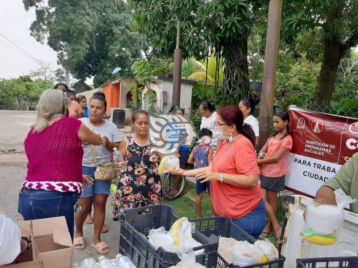 Llega el comedor comunitario a los ejidos Rincón Grande y Cangrejera Uno