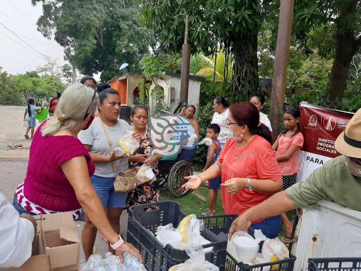 Llega el comedor comunitario a los ejidos Rincón Grande y Cangrejera Uno