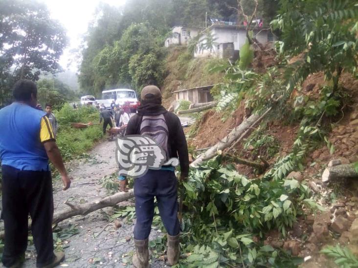 Deslave arrastra vivienda cerca de una carretera en Magdalena