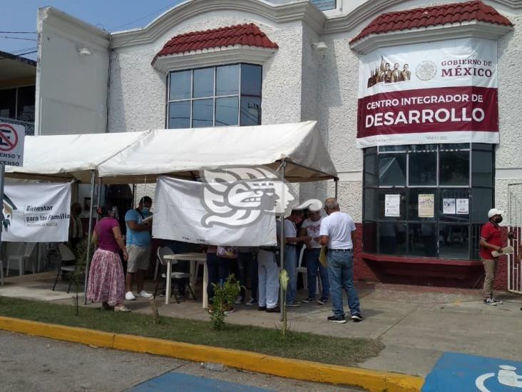 Piden evitar aglomeraciones en Centro Integrador de Desarrollo en Coatzacoalcos