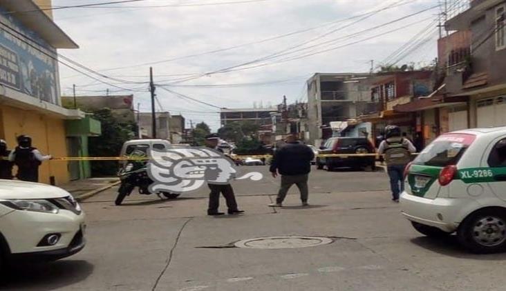 Persecución en la colonia Progreso Macuiltépetl de Xalapa; 2 detenidos