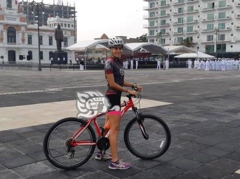 Mayra Castañeda se prepara para el Triatlón de Veracruz