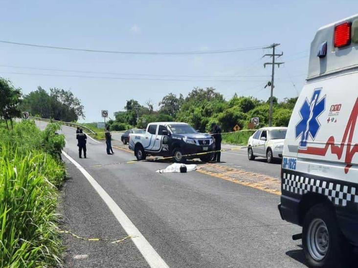 Muere motociclista tras derrapar, aparatosamente, en tramo Xalapa- Tamarindo