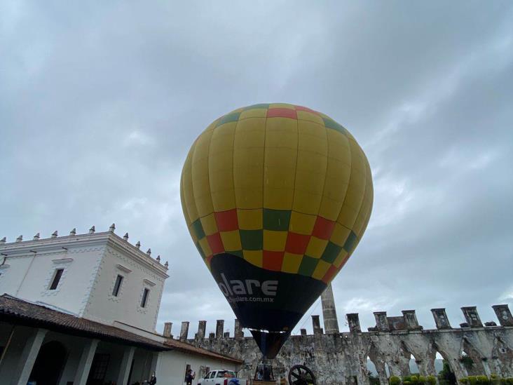 Hacen pruebas de globos aerostáticos, previo a Festival del Globo Tratados de Córdoba
