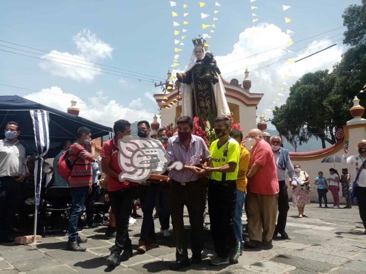 Celebran en Orizaba a la Virgen del Carmen