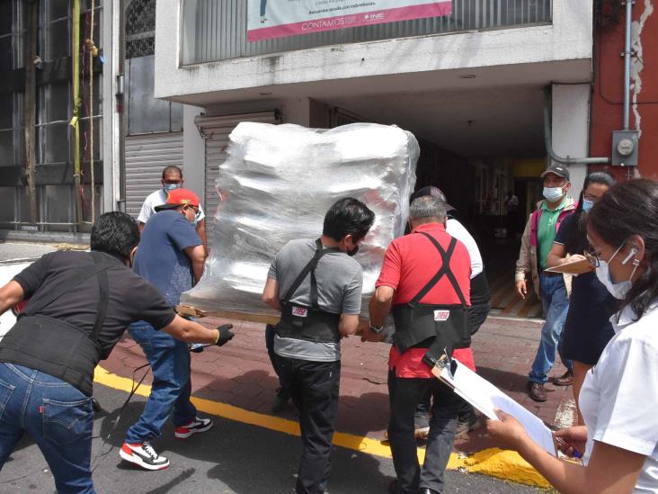 Arriban a Orizaba 308 mil 398 papeletas para consulta ciudadana del distrito 15