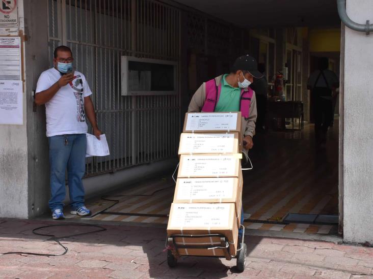 Arriban a Orizaba 308 mil 398 papeletas para consulta ciudadana del distrito 15