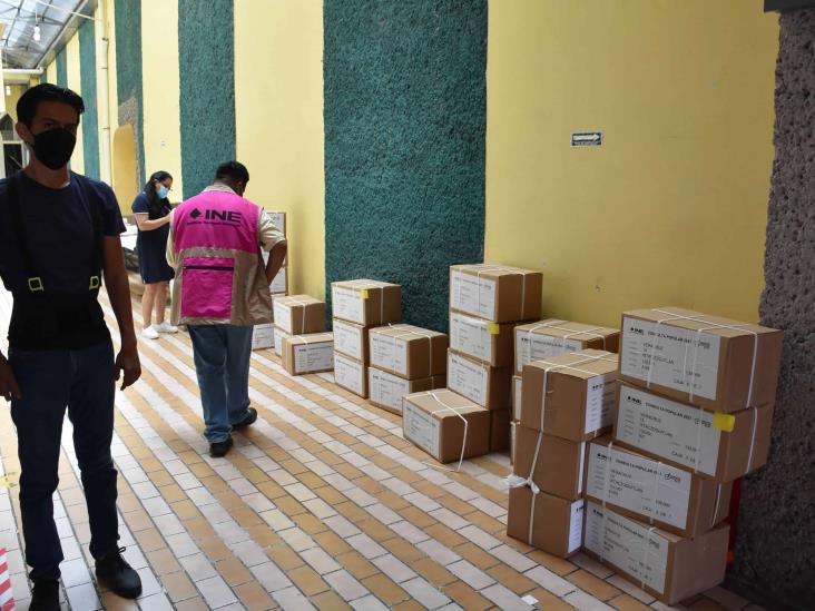 Arriban a Orizaba 308 mil 398 papeletas para consulta ciudadana del distrito 15