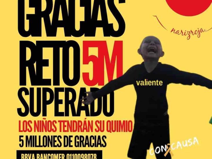 Fundación Nariz Roja AC enviará ayuda a niños con cáncer de Veracruz