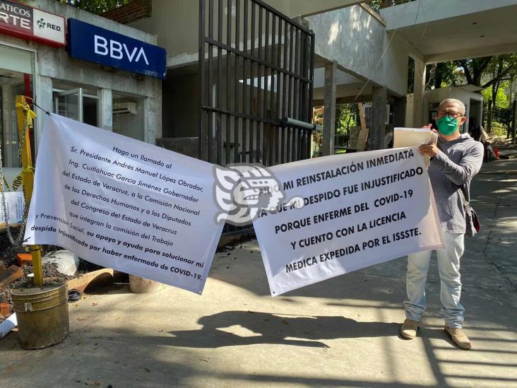 Exempleado de la Secretaría de Salud denuncia despido injustificado por padecer Covid