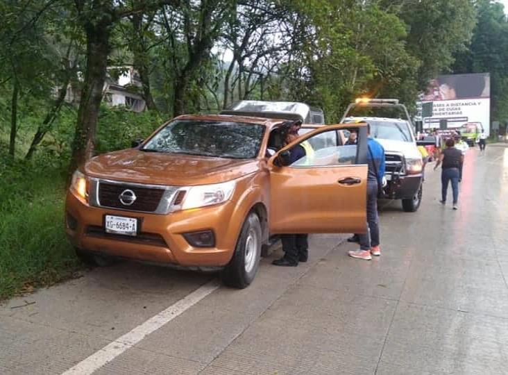 Por lluvia intensa, reportan carambolas en bulevar Xalapa- Banderilla