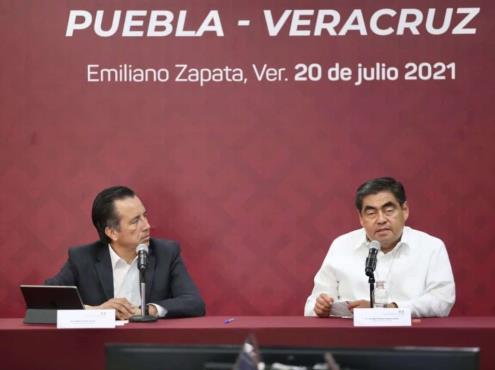 Barbosa y Cuitláhuac suman esfuerzos contra delincuencia en Veracruz y Puebla