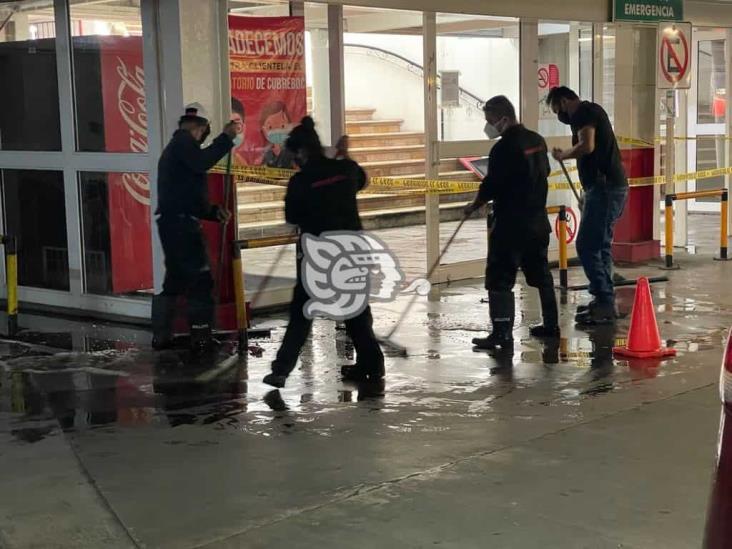 Tras incendio, funciona en relativa normalidad Plaza Ánimas de Xalapa