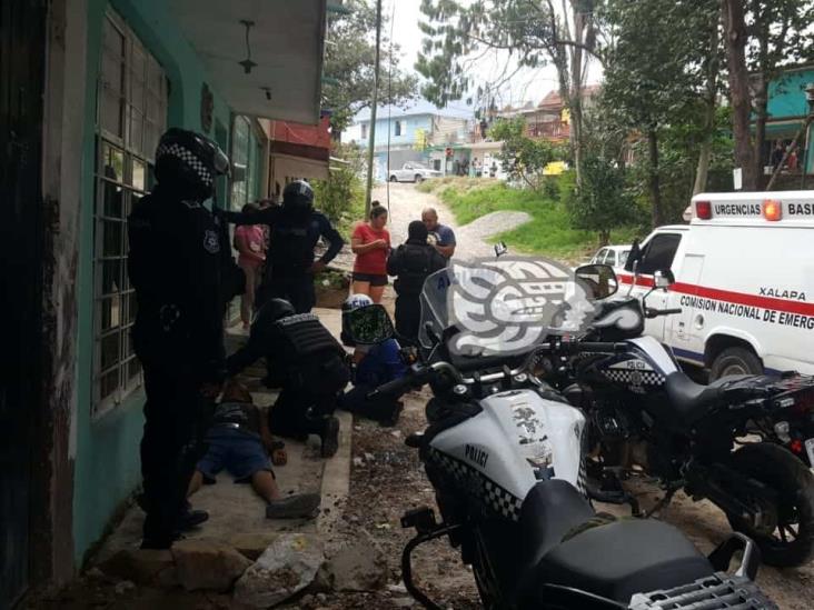 En la ‘Revo’ de Xalapa, apuñalan a joven en intento de asalto