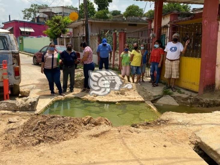 Reiniciarán rehabilitación del sistema de agua potable en Minatitlán