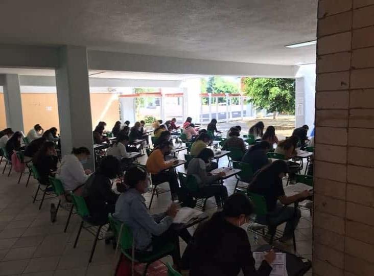 Concluye aplicación de examen de ingreso a la Normal Veracruzana