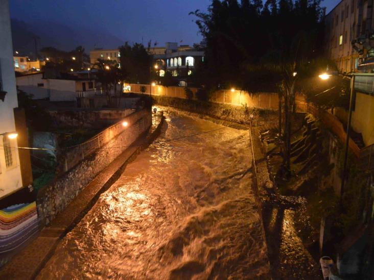 Pese a fuertes lluvias,  Orizaba no reporta afectaciones