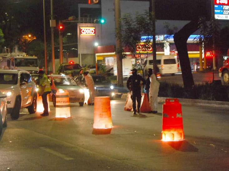 Pese a Ley seca, 3 detenidos y 23 sancionados en Xalapa tras no pasar alcoholímetro