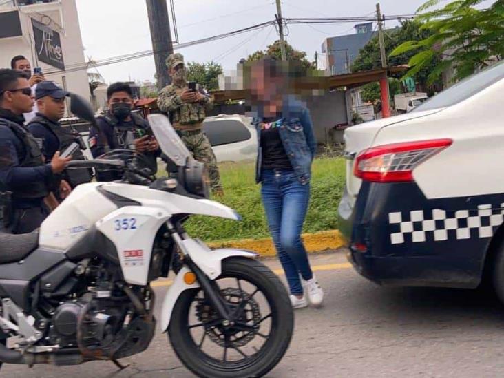 Detienen a 3 chilangas por robo en Boca del Río