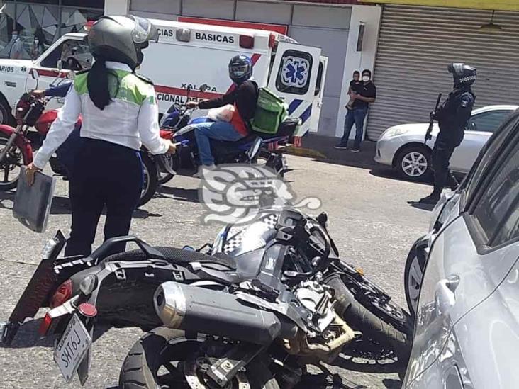 Roban más de 200 mil pesos de sucursal de Bancomer en Xalapa