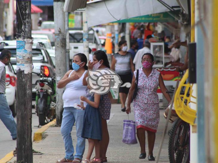 Agua Dulce y Las Choapas pasan a naranja en semáforo de riesgo epidémico