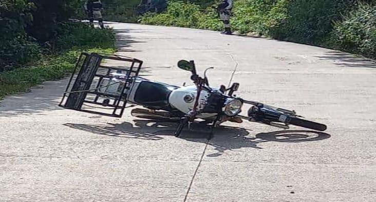 Joven hombre muere tras derrapar con su motocicleta en Aquila