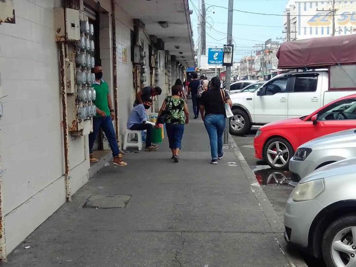 Movilidad en el centro es la misma, a pesar de las medidas contra la tercera ola