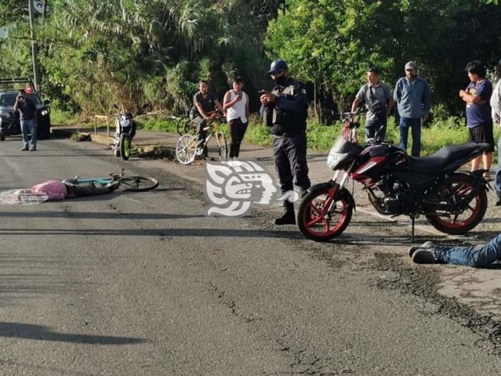 Ciclista muere tras ser atropellado sobre la carretera Jalapilla-Rafael Delgado