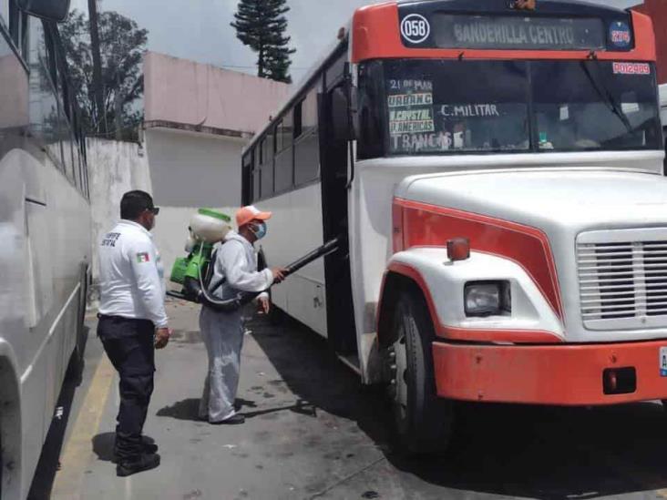 180 mil unidades vehiculares desinfectadas en Primera Semana contra COVID-19: SSP