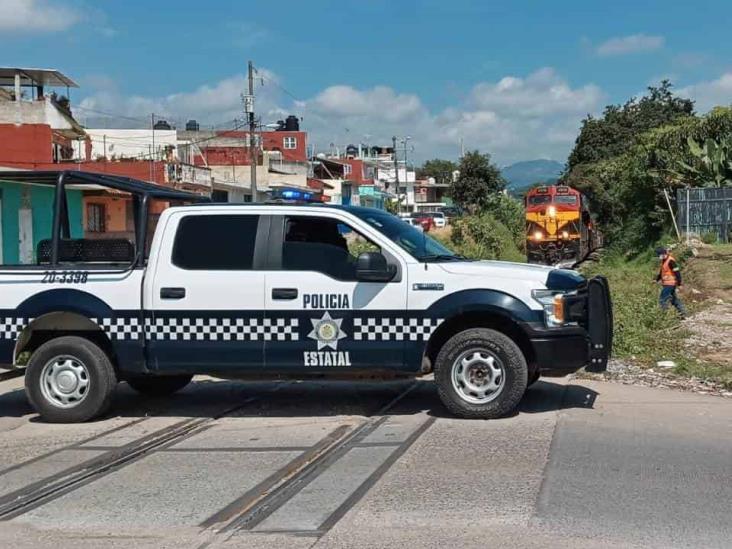 Hombre pierde una de sus extremidades tras ser arrollado por el tren en Xalapa