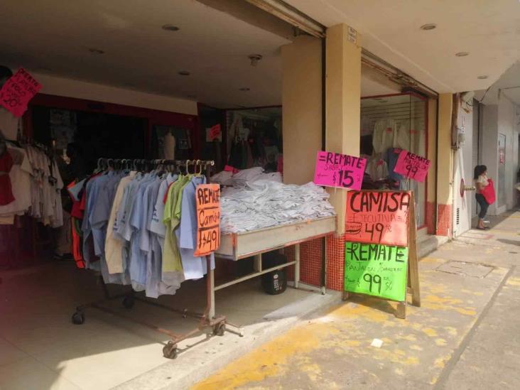 Poca recuperación en venta de uniformes y artículos escolares en Veracruz