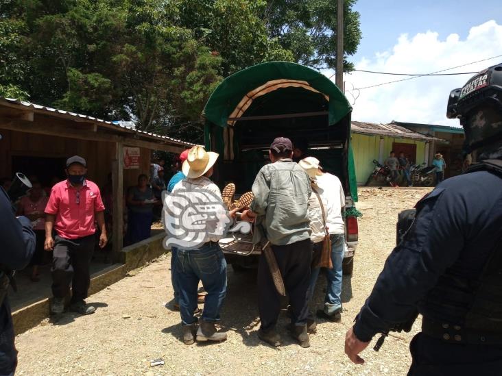 Por accidente, hombre se dispara en cañal de Zongolica