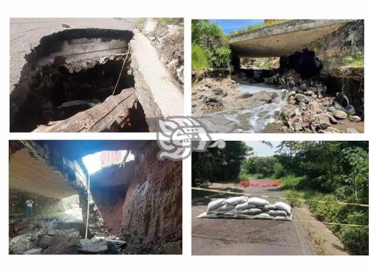 Y pasó… Socavón se comió carretera al Castillo; lenta reacción de autoridades