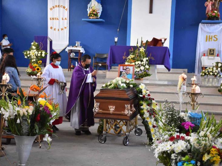 Con misa, despiden al periodista Jacinto Romero, asesinado en Ixtaczoquitlán