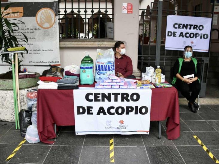 ¿Quieres apoyar a los afectados por Grace en Xalapa? Acude a los centros de acopio