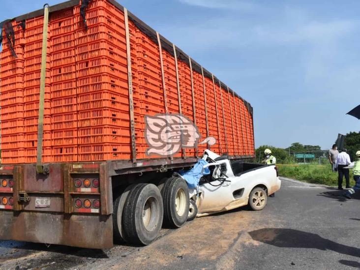 Fallecen hermanos en fatal accidente sobre la carretera Transístmica