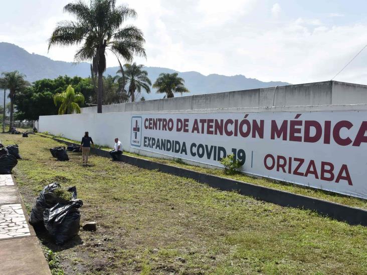 En Orizaba, ponen a personal de salud a chapear el CAME; médicos, inconformes