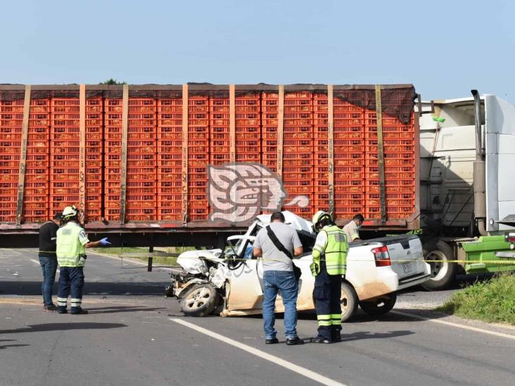 Fallecen hermanos en fatal accidente sobre la carretera Transístmica