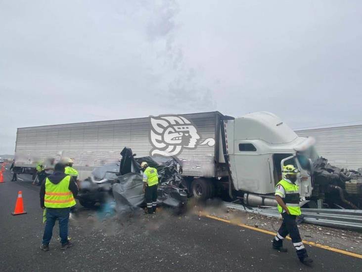 Fatal accidente en la Puebla-Orizaba deja dos fallecidos