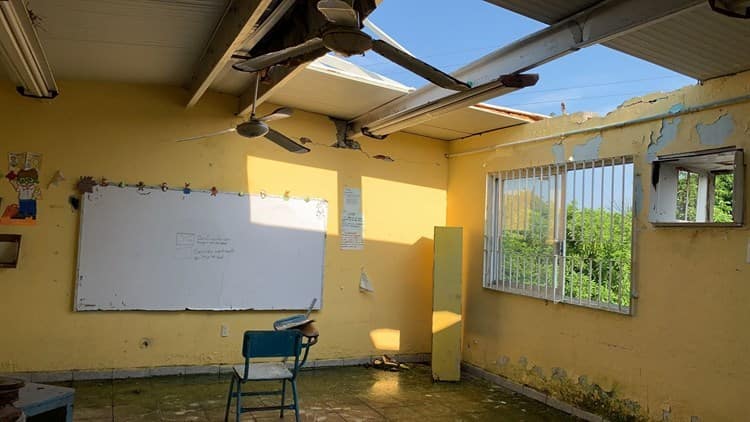 Primaria Artículo Tercero de Veracruz, sin condiciones para el regreso a clases