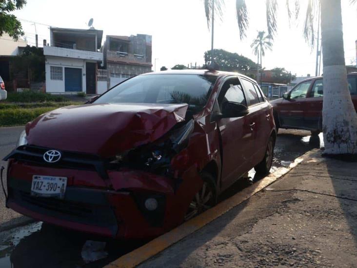 Al menos dos choques se registran en calles del puerto de Veracruz