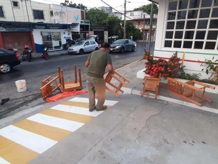 Al menos dos choques se registran en calles del puerto de Veracruz