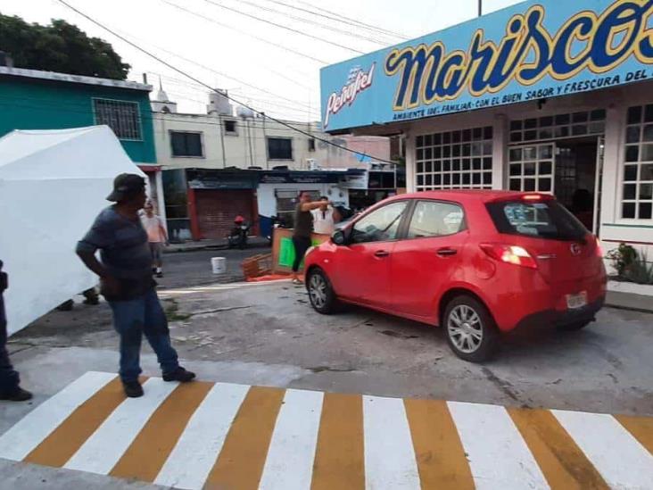 Al menos dos choques se registran en calles del puerto de Veracruz