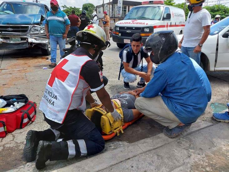 Trágico accidente deja dos personas lesionadas y cobra la vida de una bebe