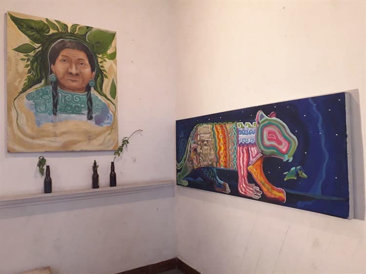 Acayuqueño expone en Xalapa los Colores y Texturas del sur de Veracruz
