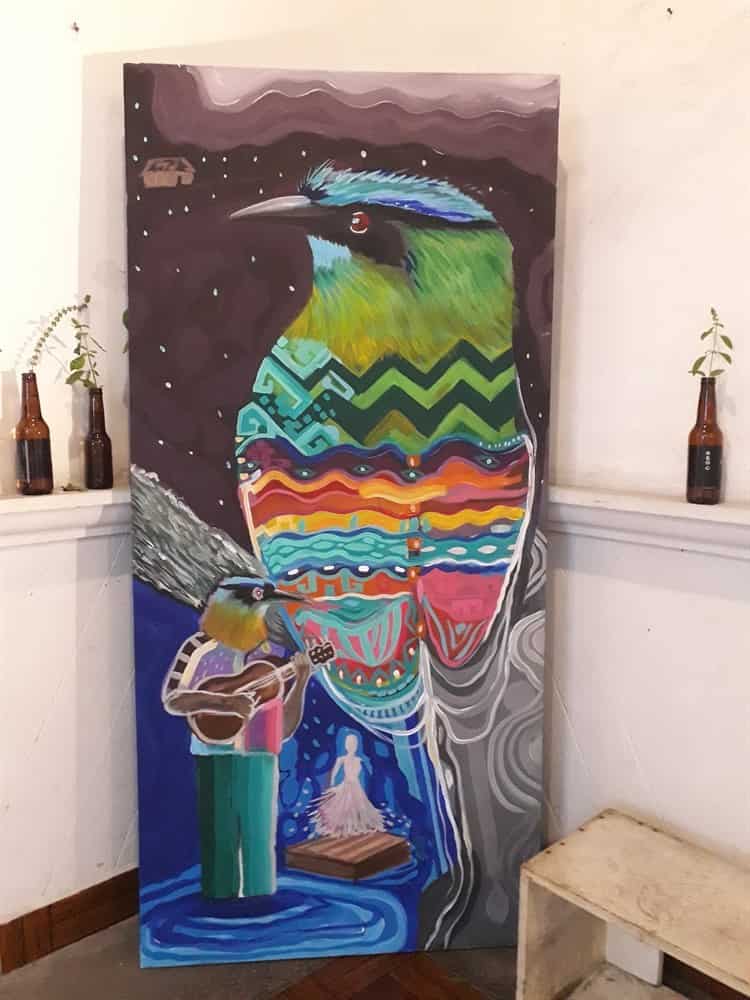 Acayuqueño expone en Xalapa los Colores y Texturas del sur de Veracruz