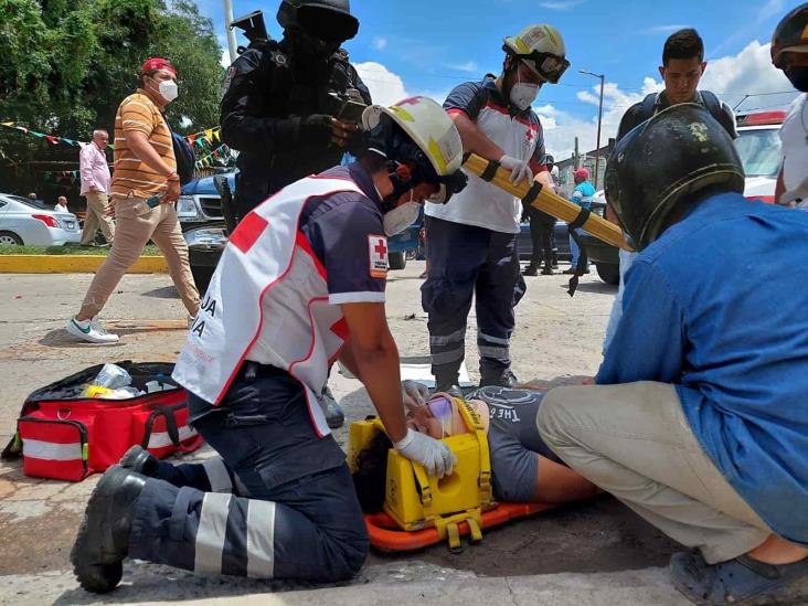 Trágico accidente deja dos personas lesionadas y cobra la vida de una bebe