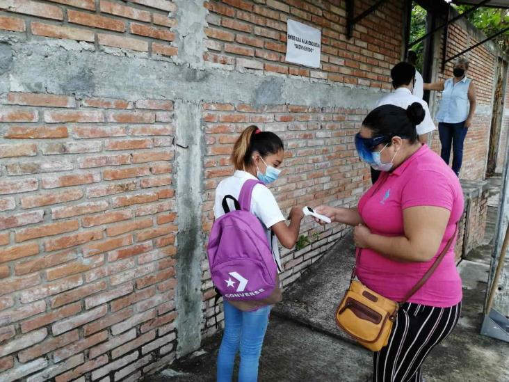 En Poza Rica, Telesecundaria 5 de Mayo regresa a clases presenciales