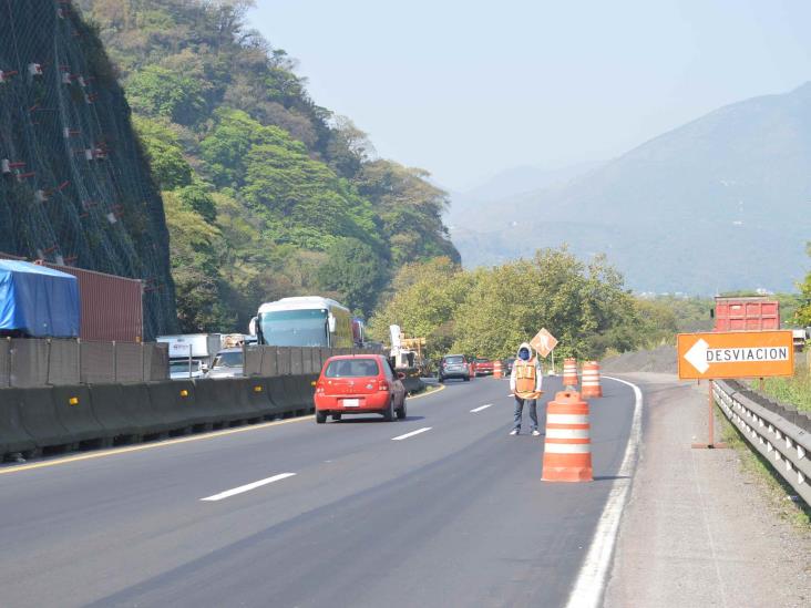 Composturas en autopista Puebla-Córdoba complicarían tránsito, asegura AMOTAC